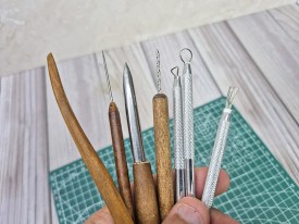 Set 7 herramientas para ceramica 
